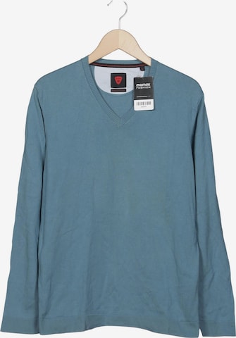 STRELLSON Pullover M in Blau: Vorderseite