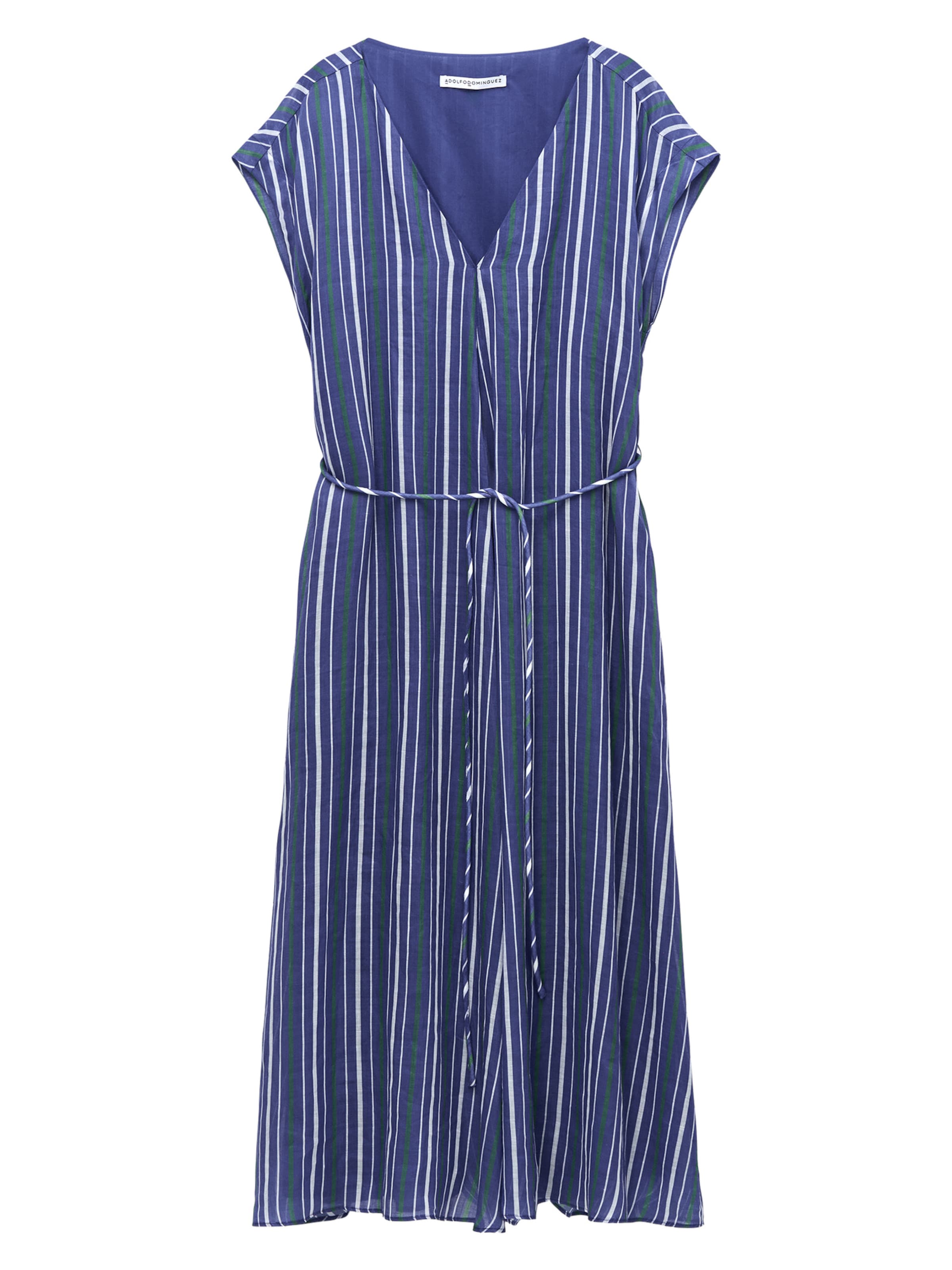 Adolfo Dominguez Dress in Blue: front