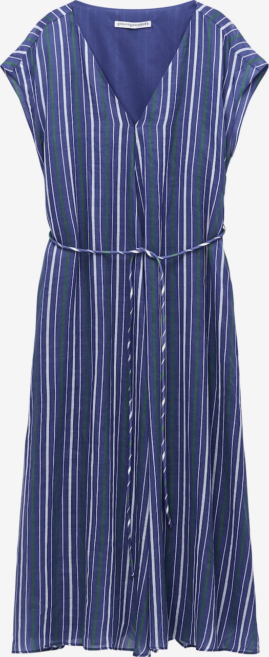 Rochie de la Adolfo Dominguez pe albastru: față
