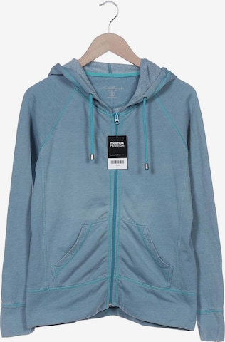 EDDIE BAUER Kapuzenpullover M in Blau: Vorderseite