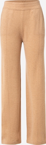 REPEAT Cashmere - Pierna ancha Pantalón en beige: frente