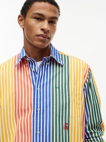 TOMMY HILFIGER Comfort Fit Hemd in Orange