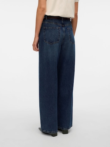 Wide Leg Jean '10336550' VERO MODA en bleu