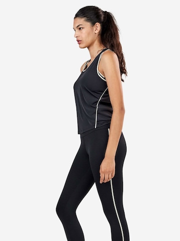 Gisela Skinny Leggings i sort: side