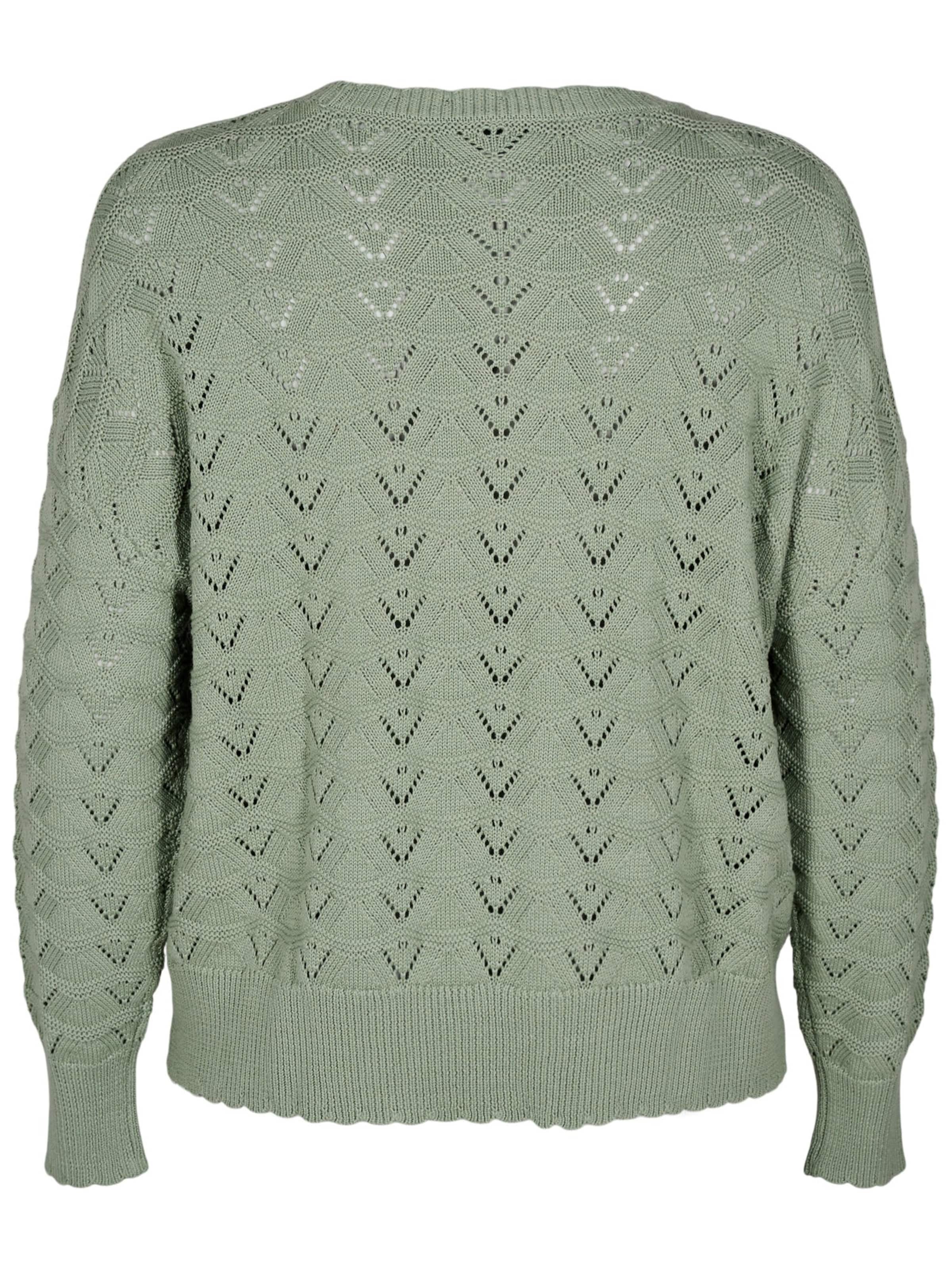 Zizzi Svetr 'CAEMMI' – zelená