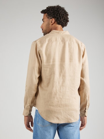 SCOTCH & SODA Regular fit Overhemd in Beige