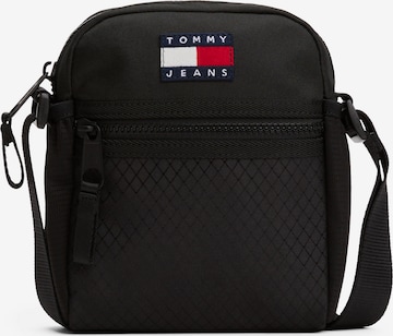 Tommy Jeans Taška přes rameno – černá: přední strana