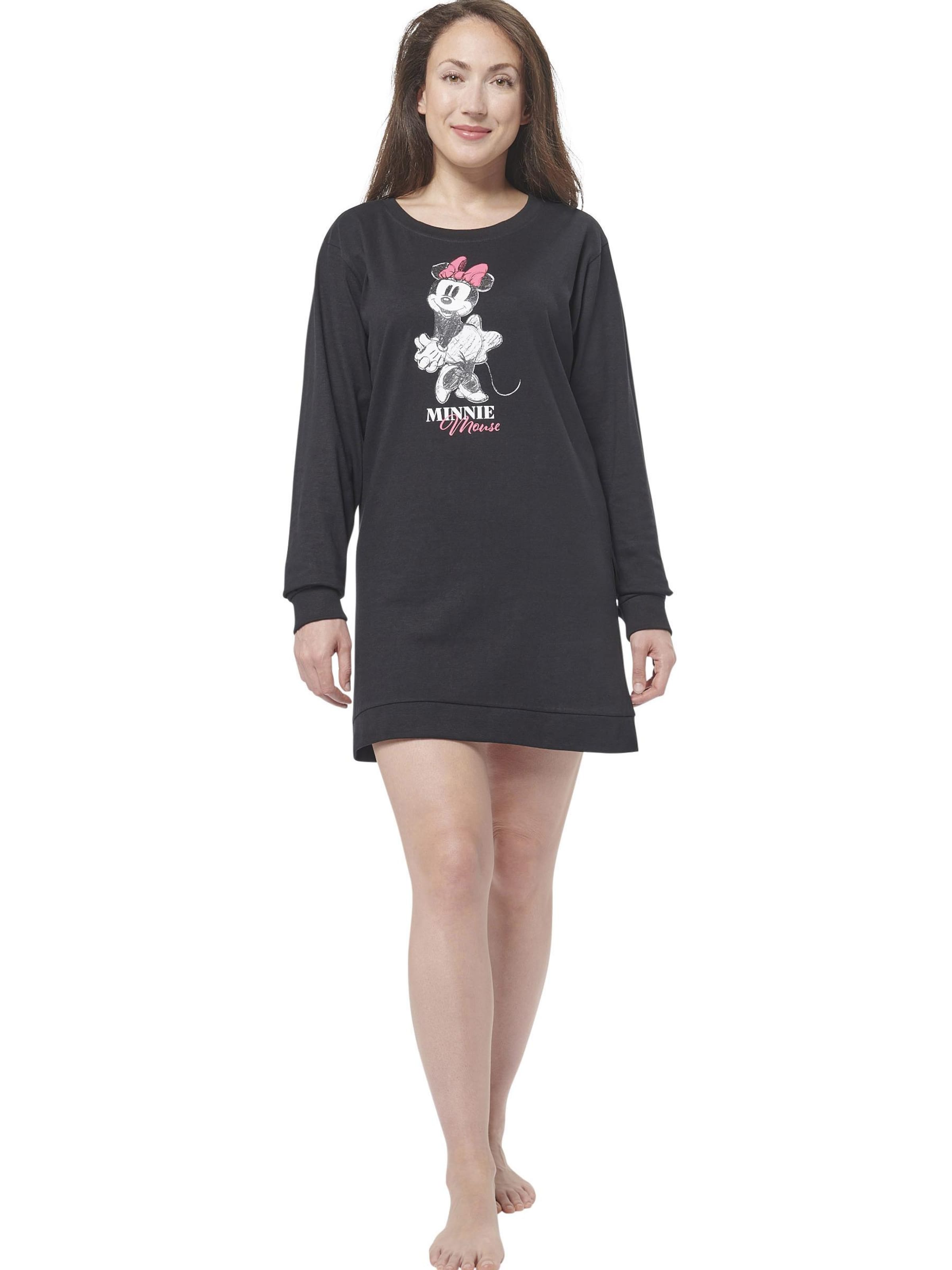 DISNEY Nachthemd‌‌‌‌‌‌‌‌‌ in Schwarz