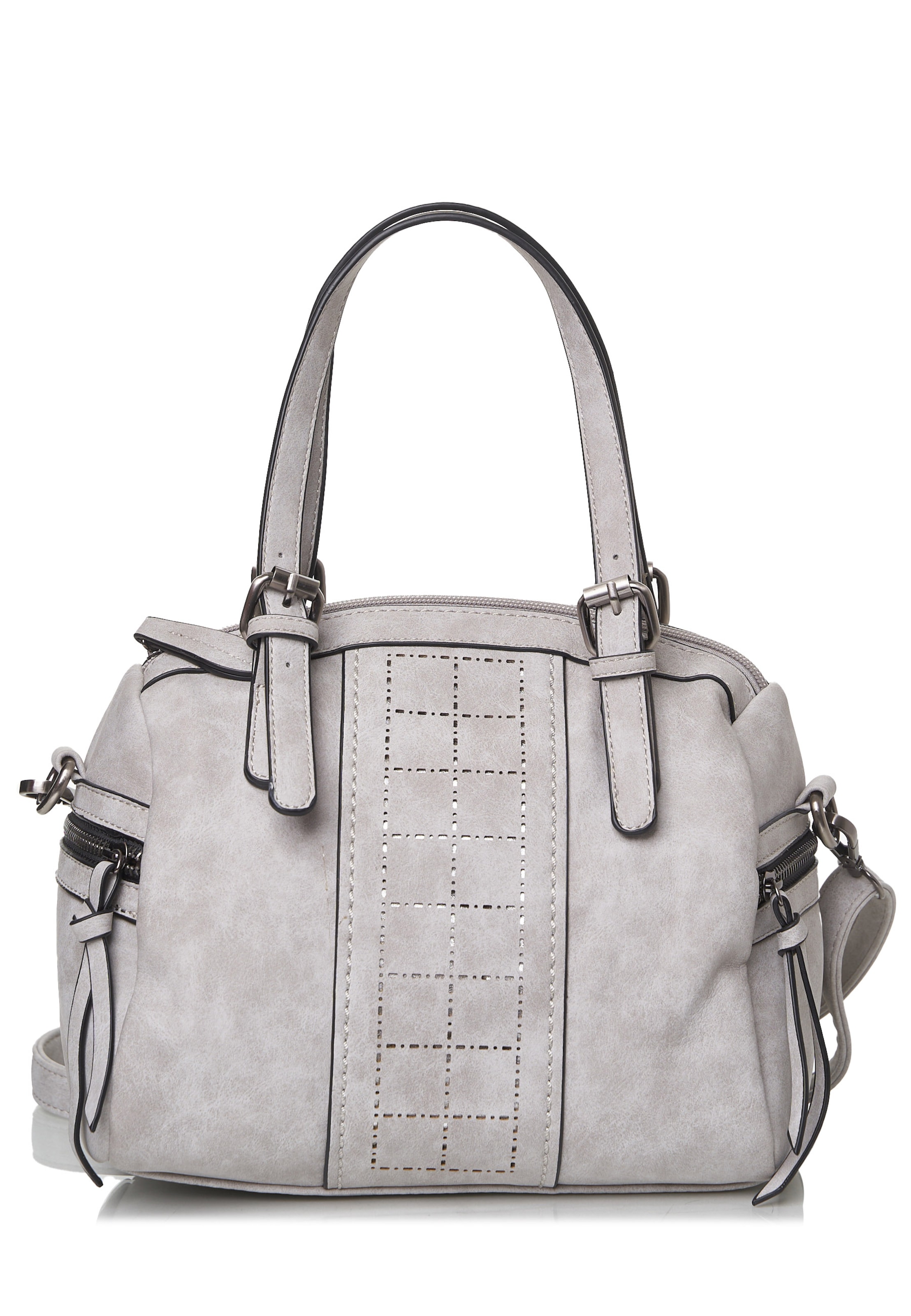 HARPA Handbag 'MEG' in Grey: front