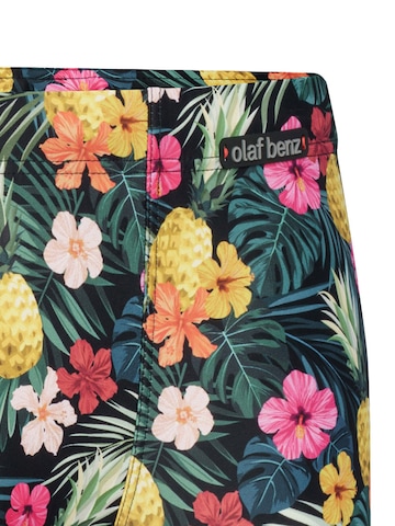 Olaf Benz Zwemshorts ' BLU2553 Beachpants ' in Groen
