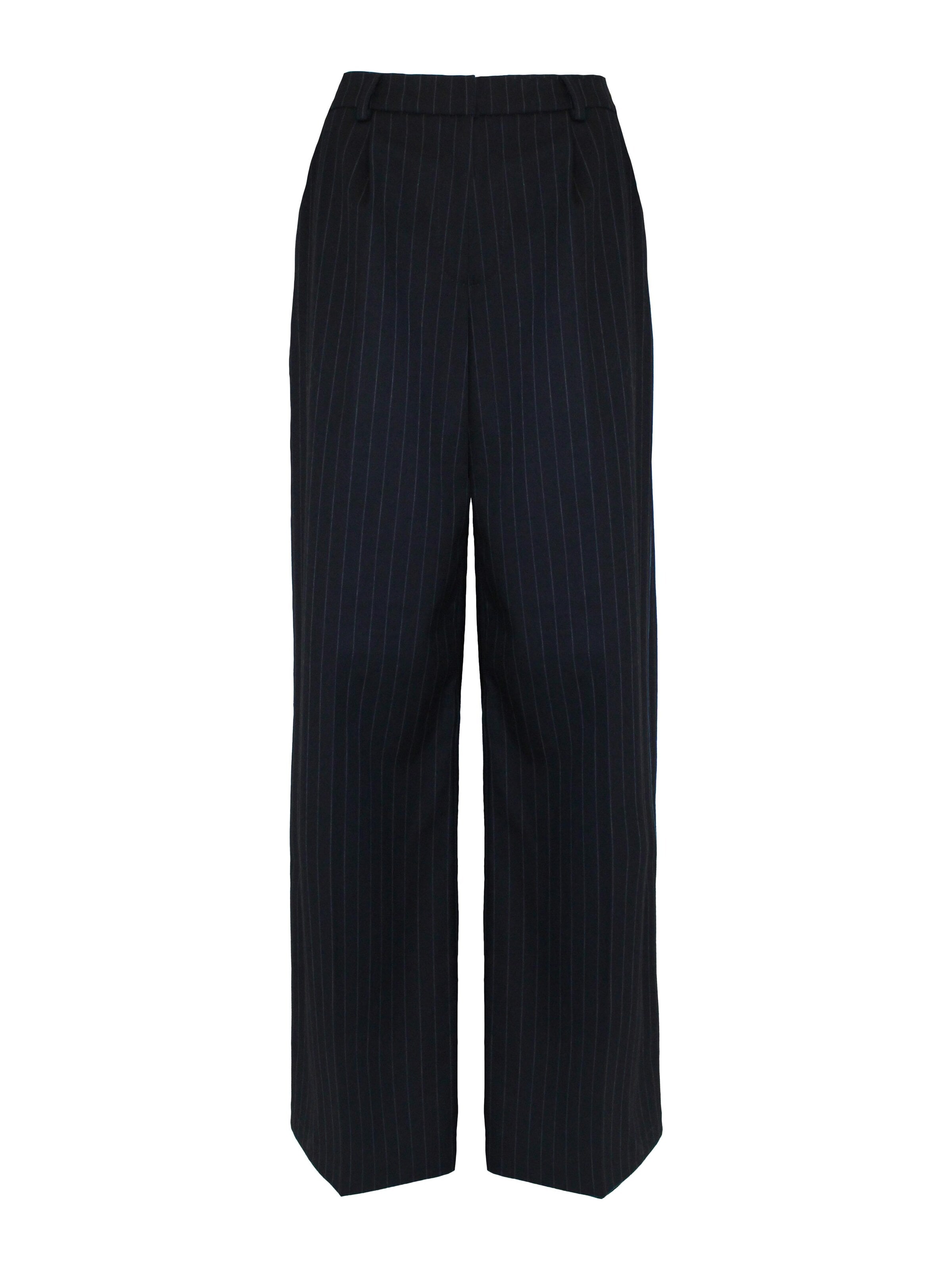 Regular Pantalon 'Lucie' Honnête Atelier en bleu : devant