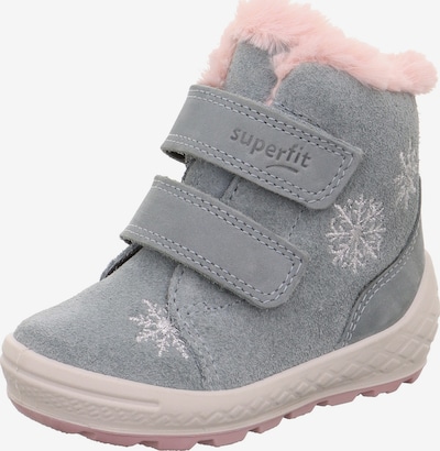 SUPERFIT Snowboots 'GROOVY 2.0' in 21 in rauchblau / altrosa, Produktansicht