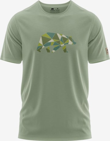 FORSBERG T-Shirt 'Espenson' in Grün: Vorderseite