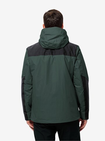 JACK WOLFSKIN Outdoorjas 'JASPER' in Groen