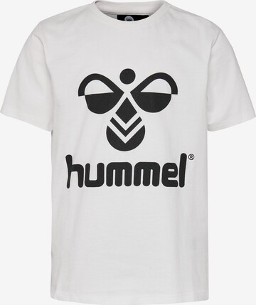 T-Shirt 'Tres' Hummel en blanc : devant