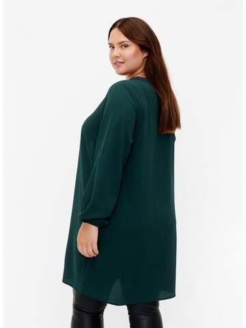 Zizzi Blousejurk 'VANNI' in Groen