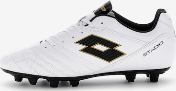 Chaussure de foot 'Stadio 705' LOTTO en blanc : devant