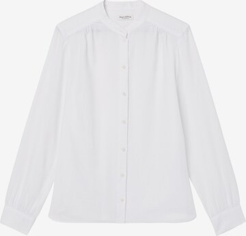 Marc O'Polo Blouse in Wit: voorkant