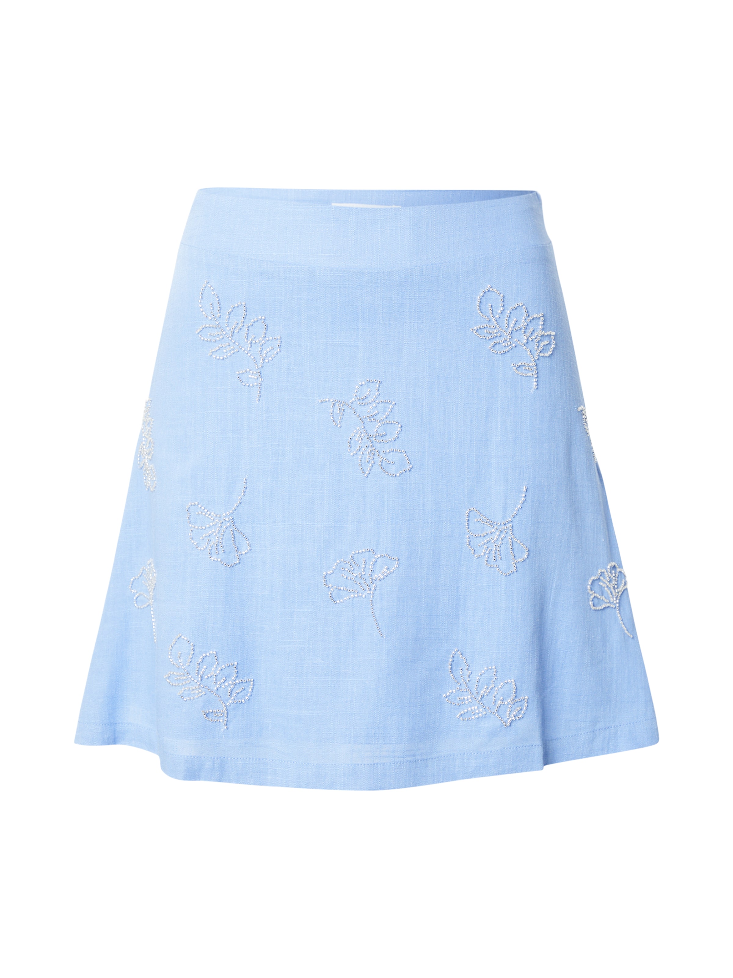 OBJECT Spódnica 'OBJMIKA' w kolorze niebieski: przód