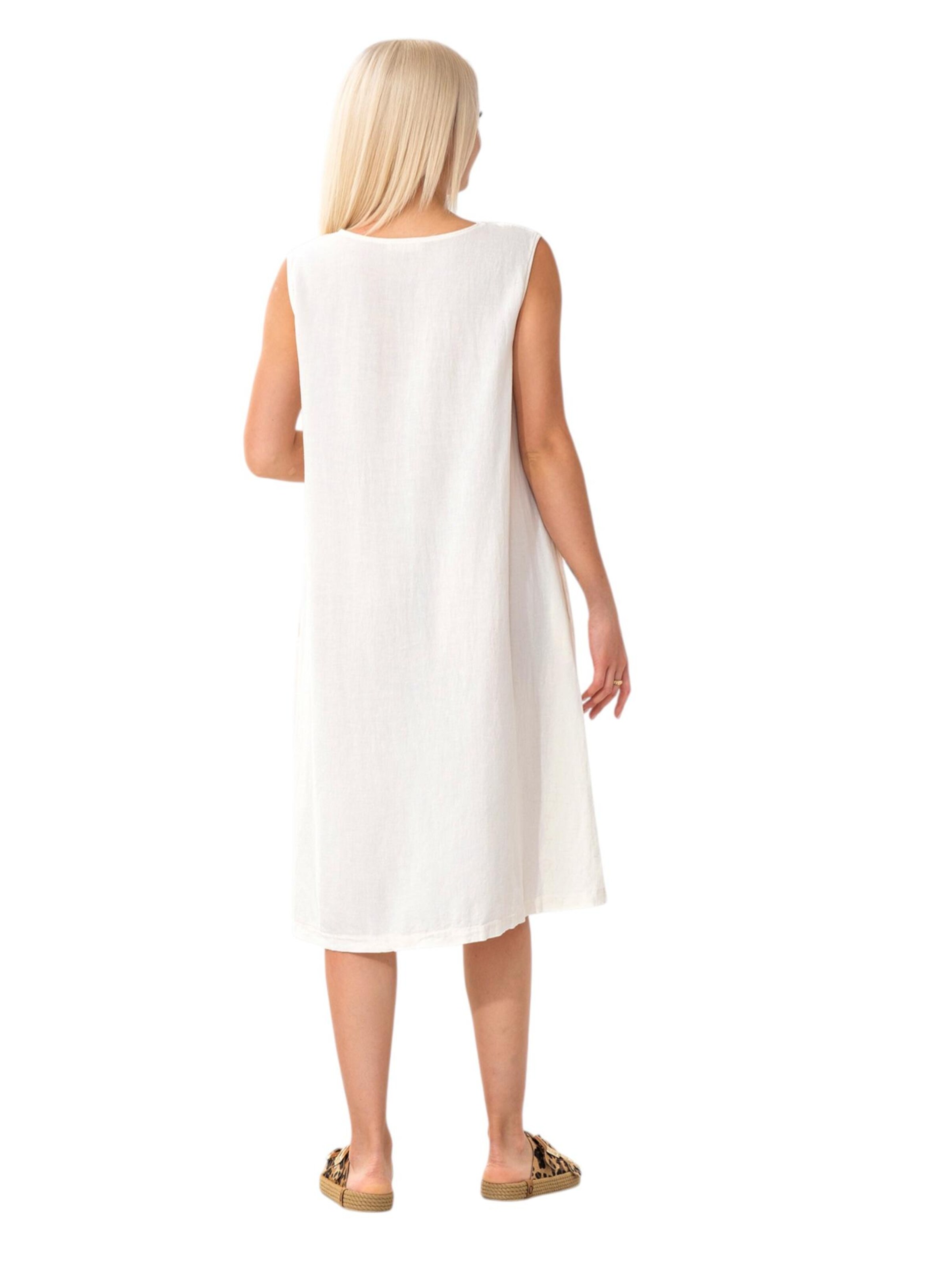 Robe d’été 'ELA' WENOR en blanc