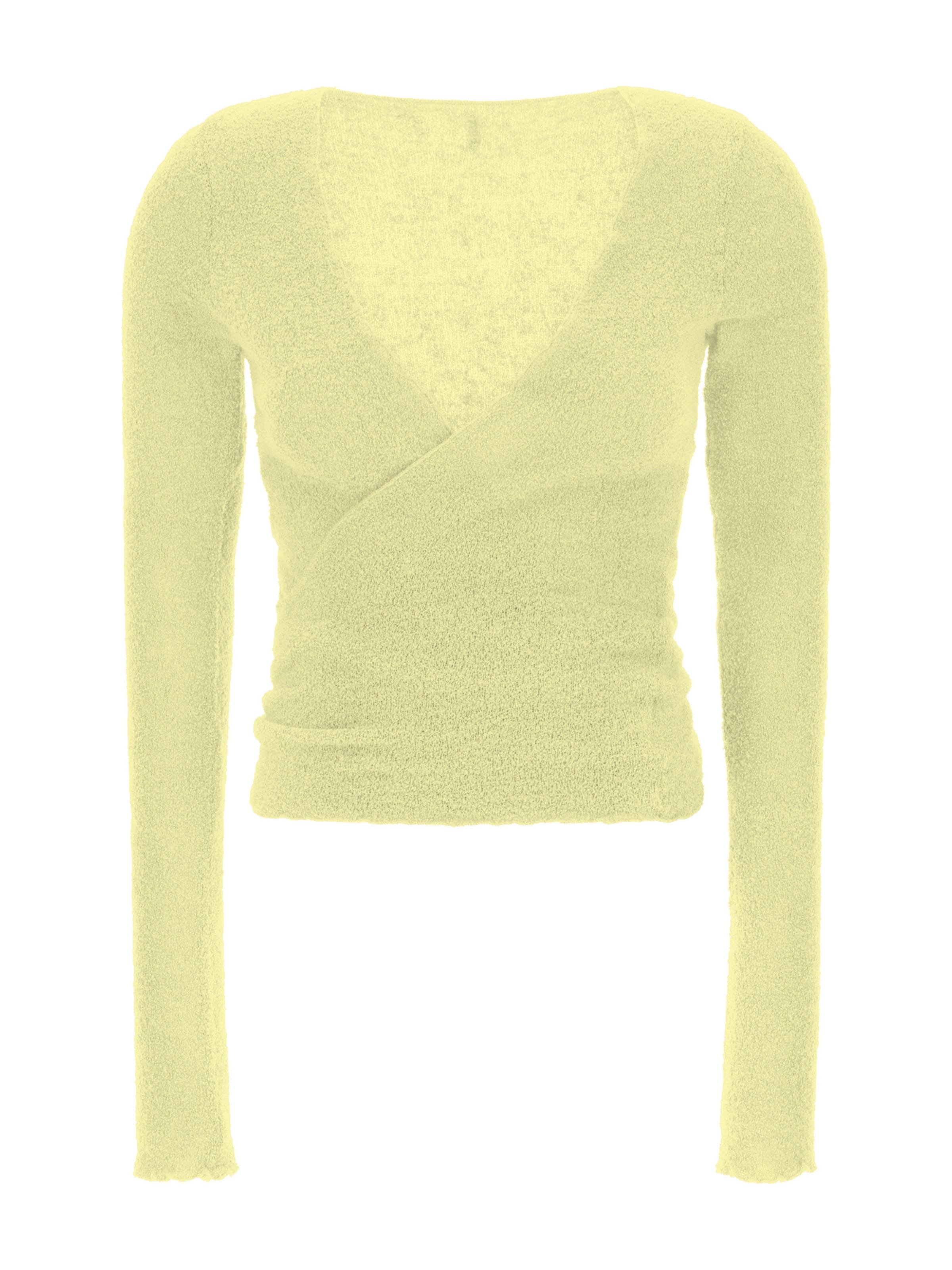 DEHA Pullover in Gelb: Vorderseite