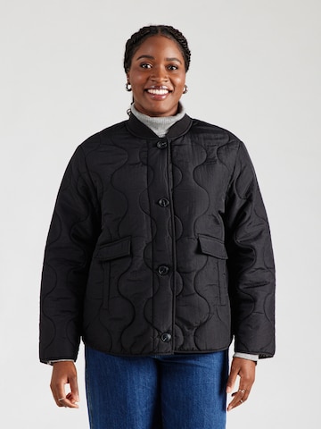 ONLY Carmakoma Between-Season Jacket 'CARSalsa' in Black: front