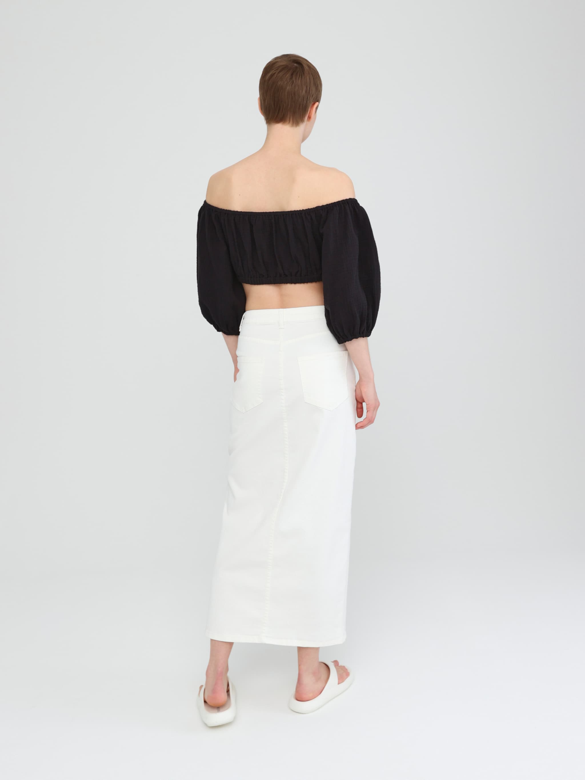EDITED Produkte Bluse 'Nadda' schwarz