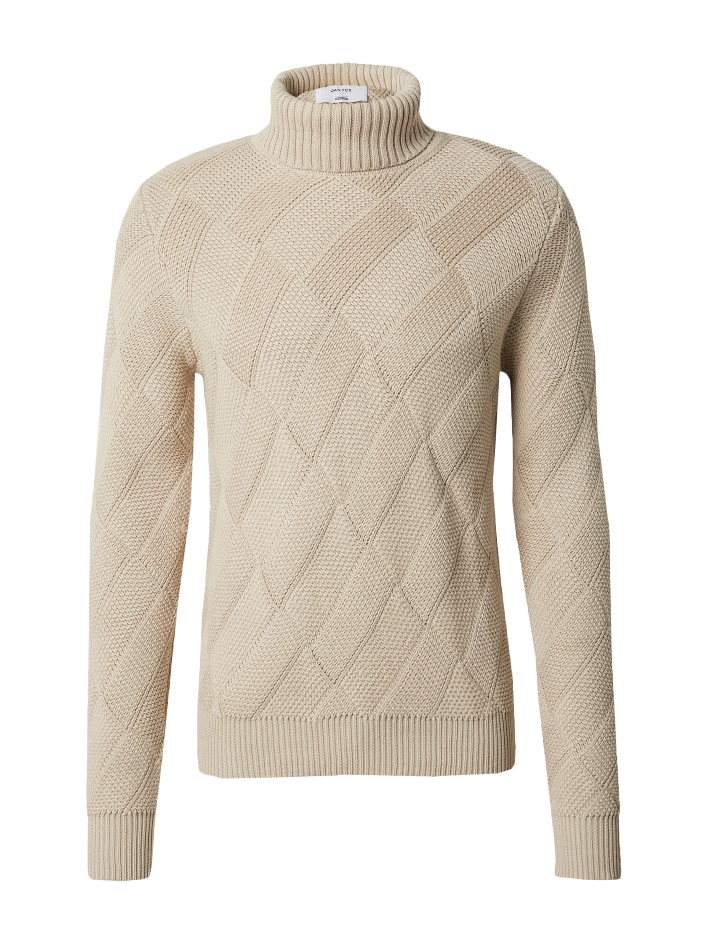 DAN FOX APPAREL - Pullover 'Friedrich' em bege: frente