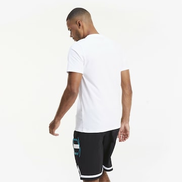 T-Shirt fonctionnel 'Franchise Graphic' PUMA en blanc