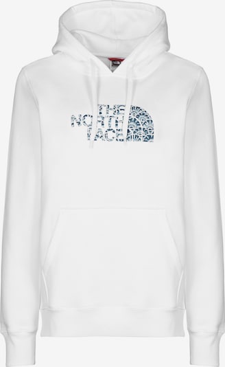 THE NORTH FACE Sweat-shirt en bleu / blanc, Vue avec produit