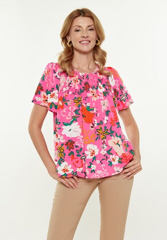 Usha Blouse in Pink: front