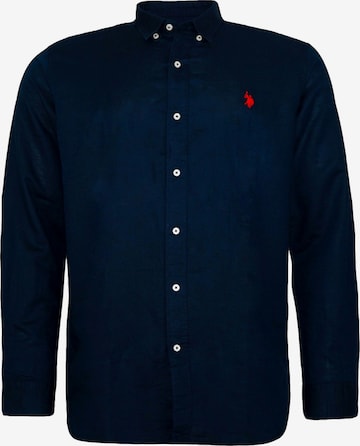 Camicia di U.S. POLO ASSN. in blu: frontale