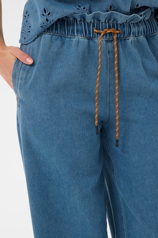 SAINT TROPEZ Regular Broek in Blauw