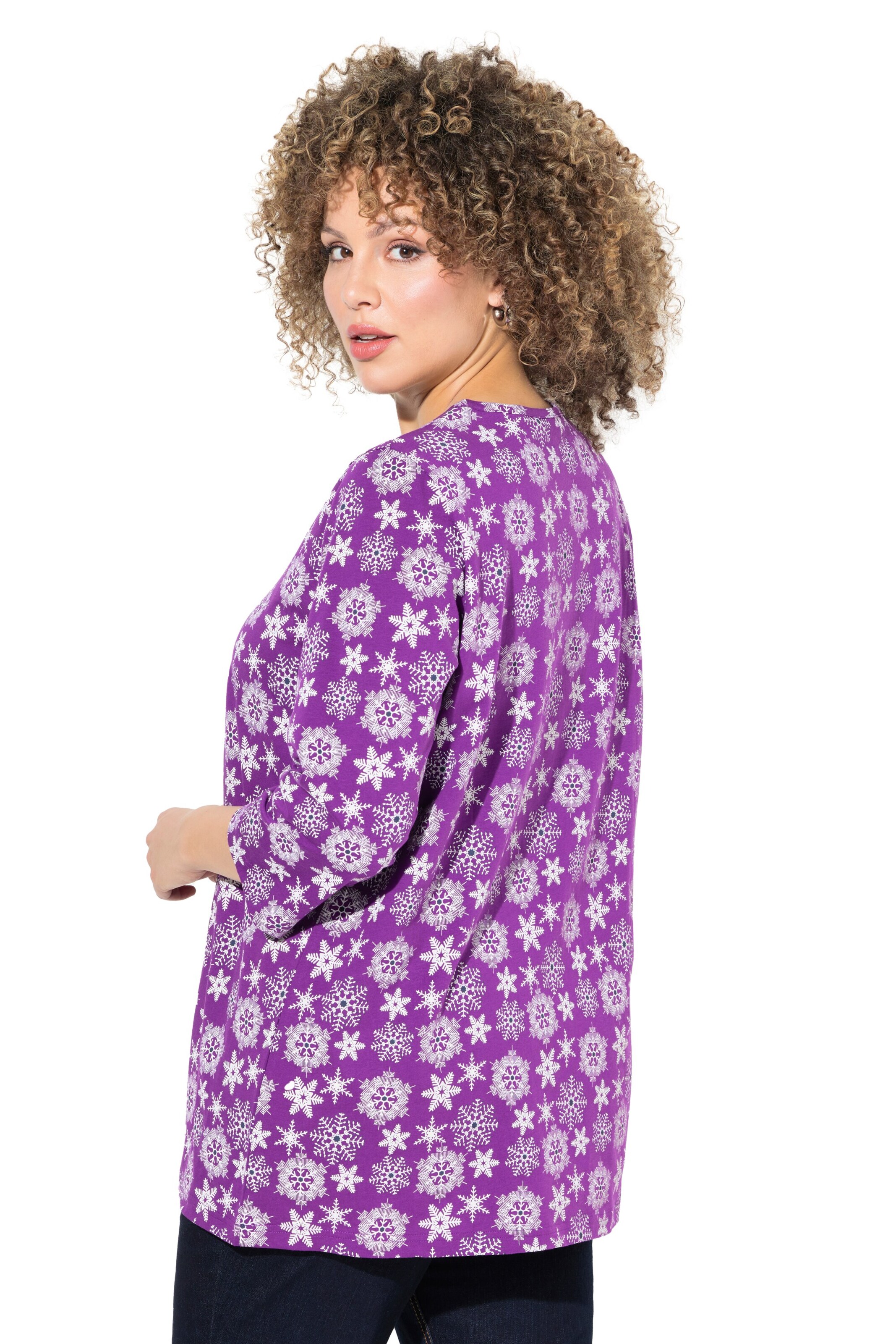 Ulla Popken Shirt in Purple