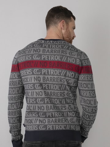 Petrol Industries Sweater in Grey