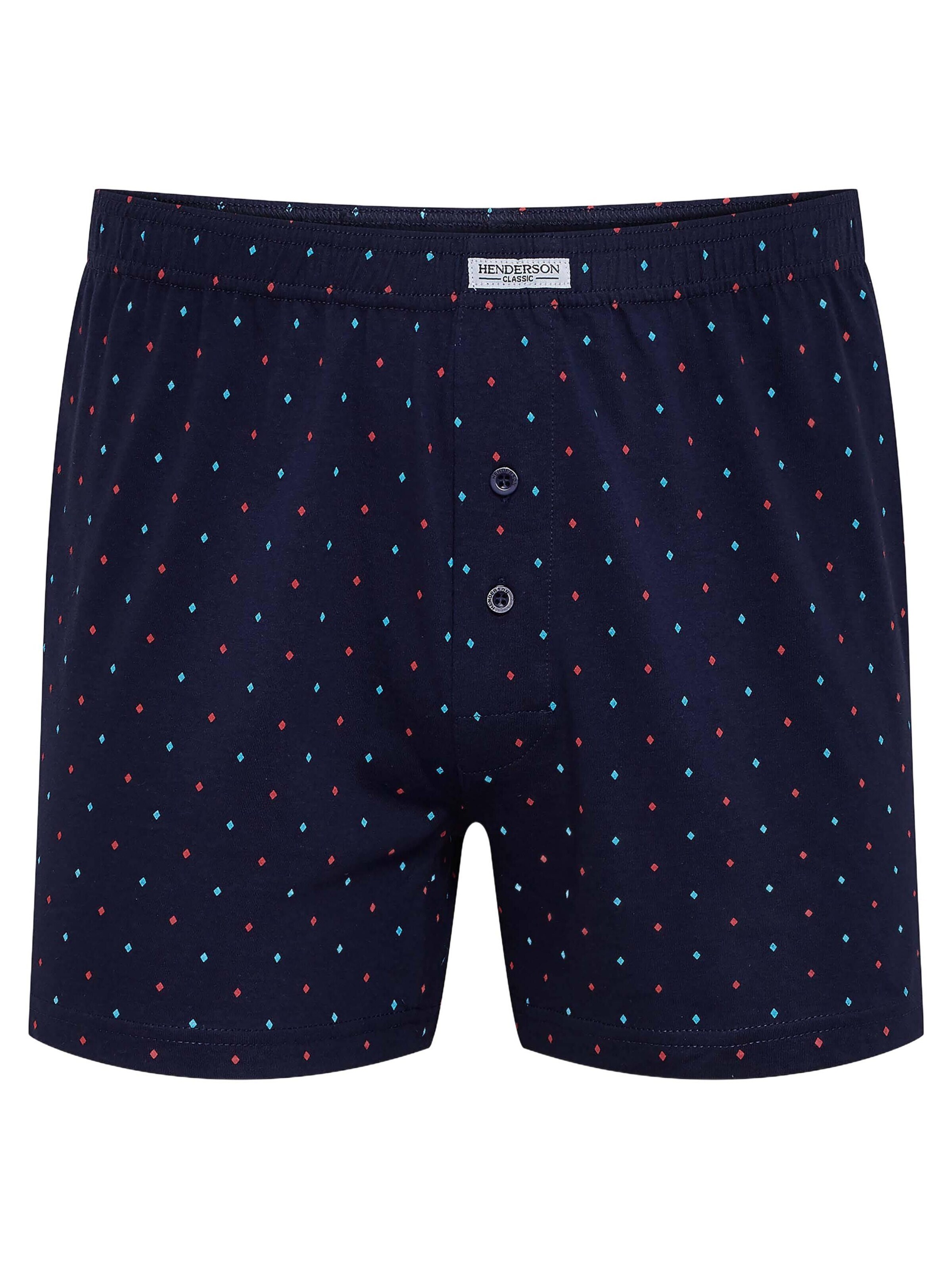 Henderson Boxershorts 'Weiche Boxershorts aus Baumwolle Elastische locker bequem Classic 5XL'‌‌‌ in XXXL in navy, Produktansicht
