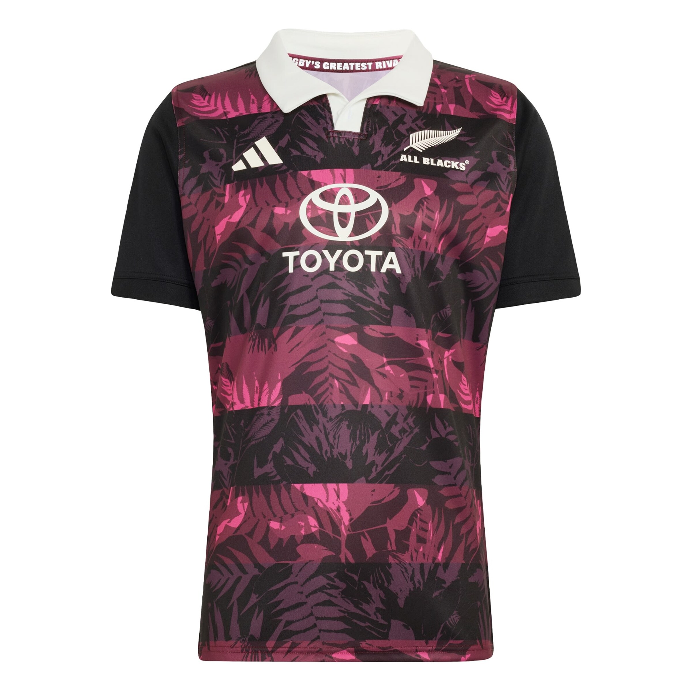 ADIDAS PERFORMANCE Maillot 'Südafrika-Tour' en XS en rose / bourgogne / noir / blanc, Vue avec produit