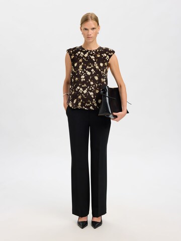 Camicia da donna di SELECTED in marrone