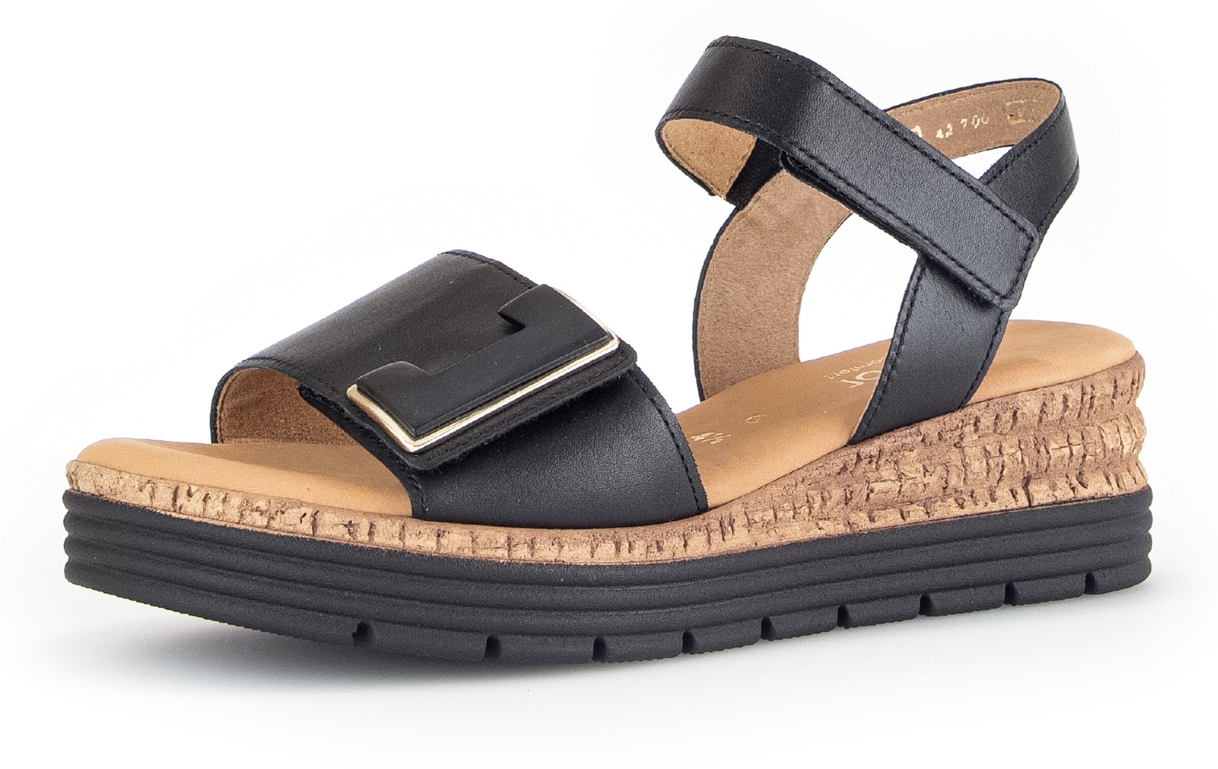 GABOR Sandals in Black: front