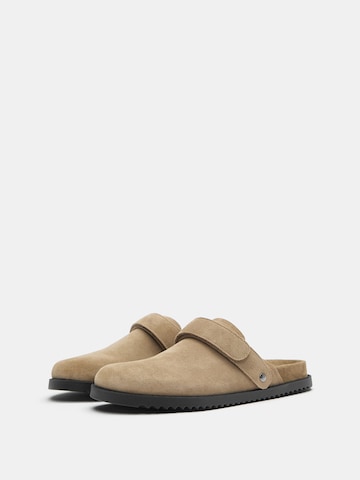 Sabots Pull&Bear en beige