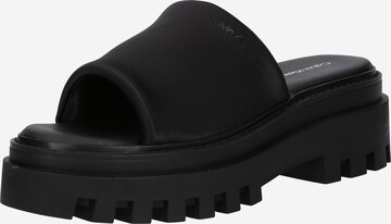 Calvin Klein Jeans Mules in Black: front