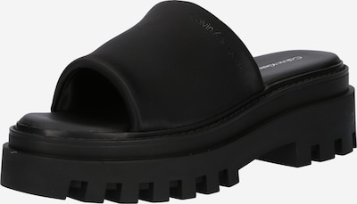 Calvin Klein Jeans Mule en noir, Vue avec produit