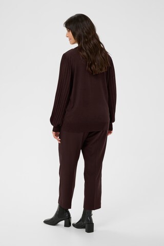 KAFFE CURVE Pullover 'Cloni' i brun