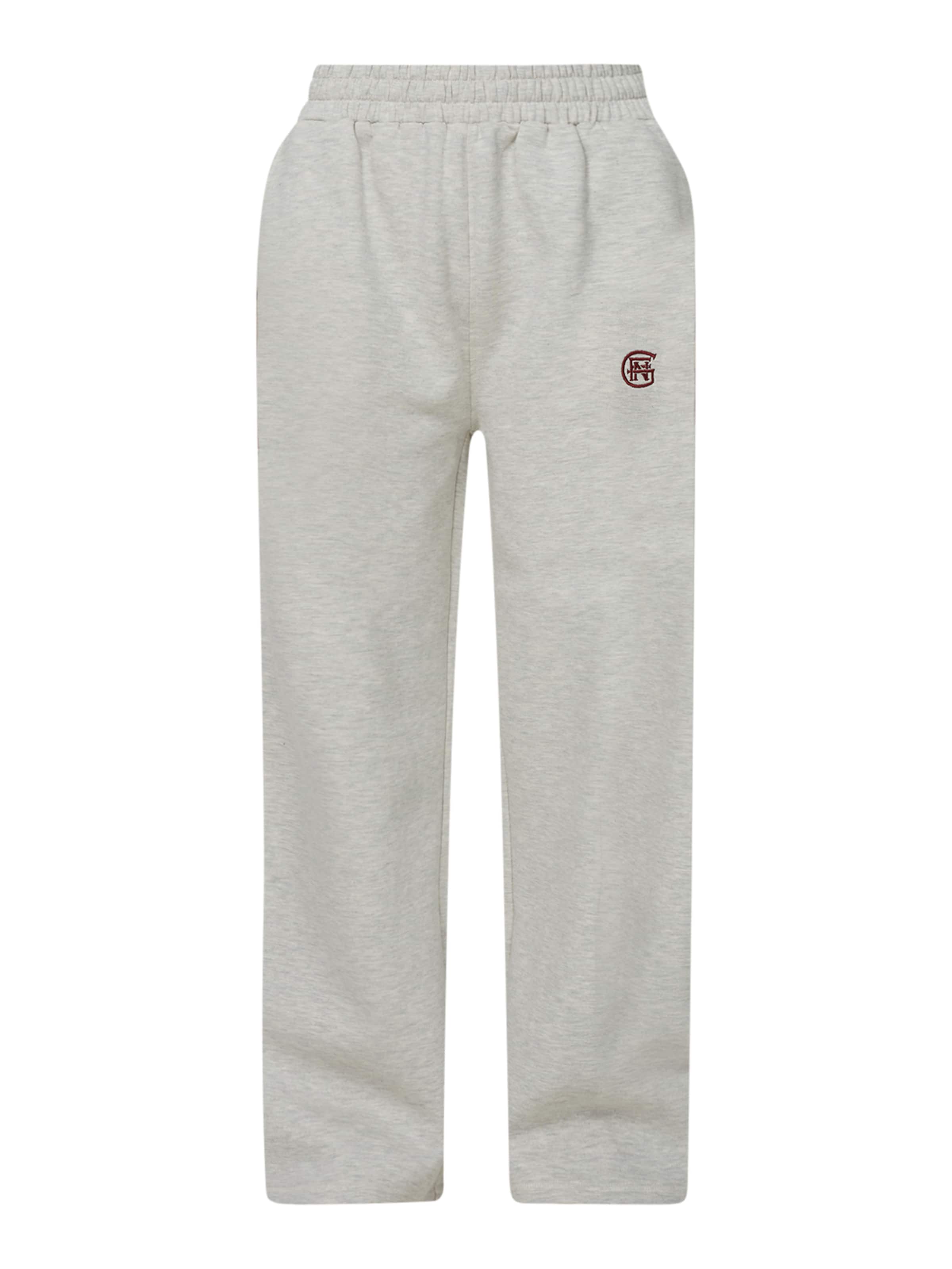 Good For Nothing Loosefit Broek in Grijs: voorkant