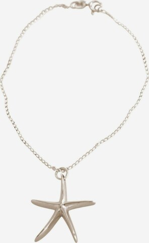 Gemshine Bracelet 'Maritim Seestern' in Silver: front