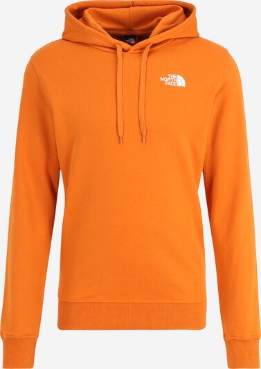 THE NORTH FACE Sweatshirt 'Seasonal Drew Peak' in orange / weiß, Produktansicht