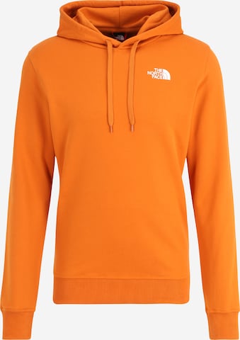 THE NORTH FACE Regular Fit Sweatshirt 'Seasonal Drew Peak' in Orange: predná strana