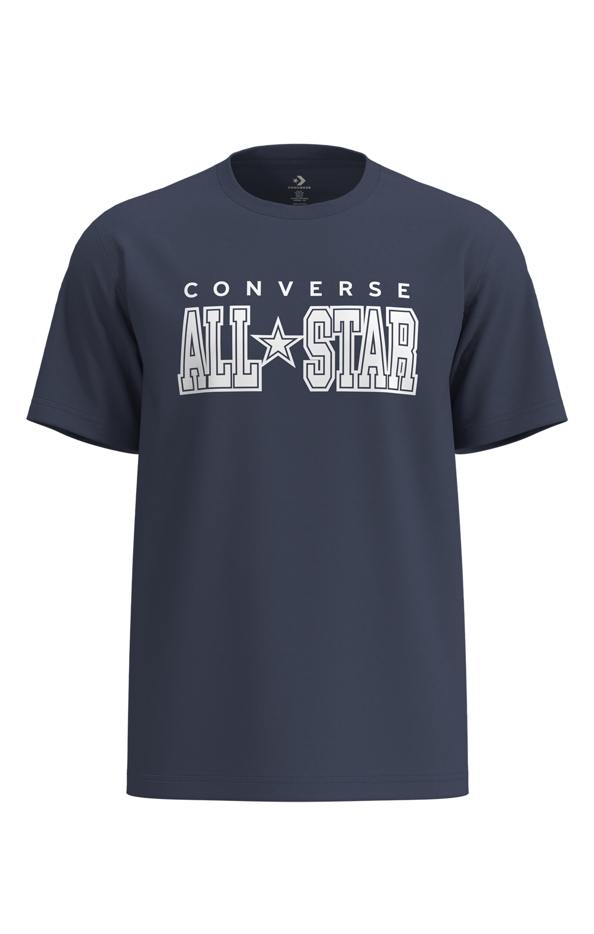CONVERSE T-Shirt in Blau: Vorderseite