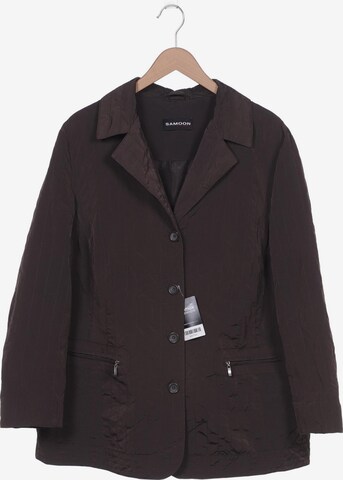 SAMOON Jacket & Coat in 5XL in Brown: front