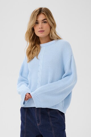 SAINT TROPEZ Sweater in Blue: front